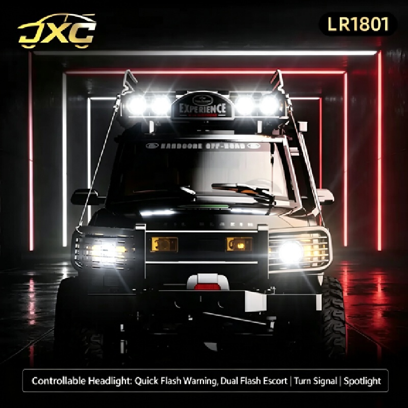 Outdoor Adventure Hobbies - Jxc Lr1801 1:18スケール 4WD RCオフロードクローラー 2速トランスミッション