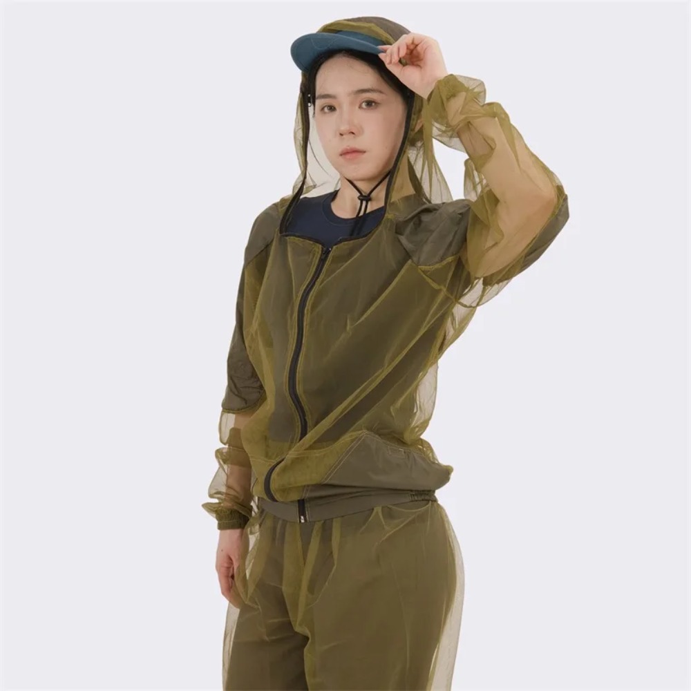 Outdoor Adventure Clothing - 屋外キャンプ通気性メッシュ防蚊服ハイキングアドベンチャー防虫服荒野釣り保護スーツ