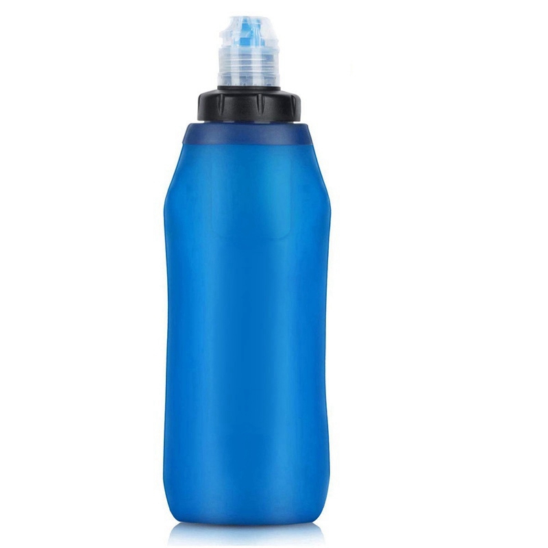 Water Filter Straw - 水フィルターボトル,ストロー,ソフト,折りたたみ,アウトドア,スポーツ,キャンプ,ハイキング,サイクリング用のろ過ウォーターバッグ,500ml