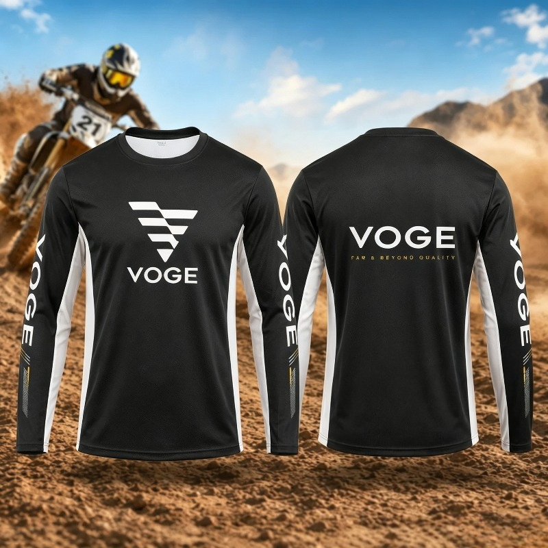 新作ユニセックスバイクライディング長袖Tシャツ VOGE 3 - Outdoor Adventure Clothing のレビューと価格