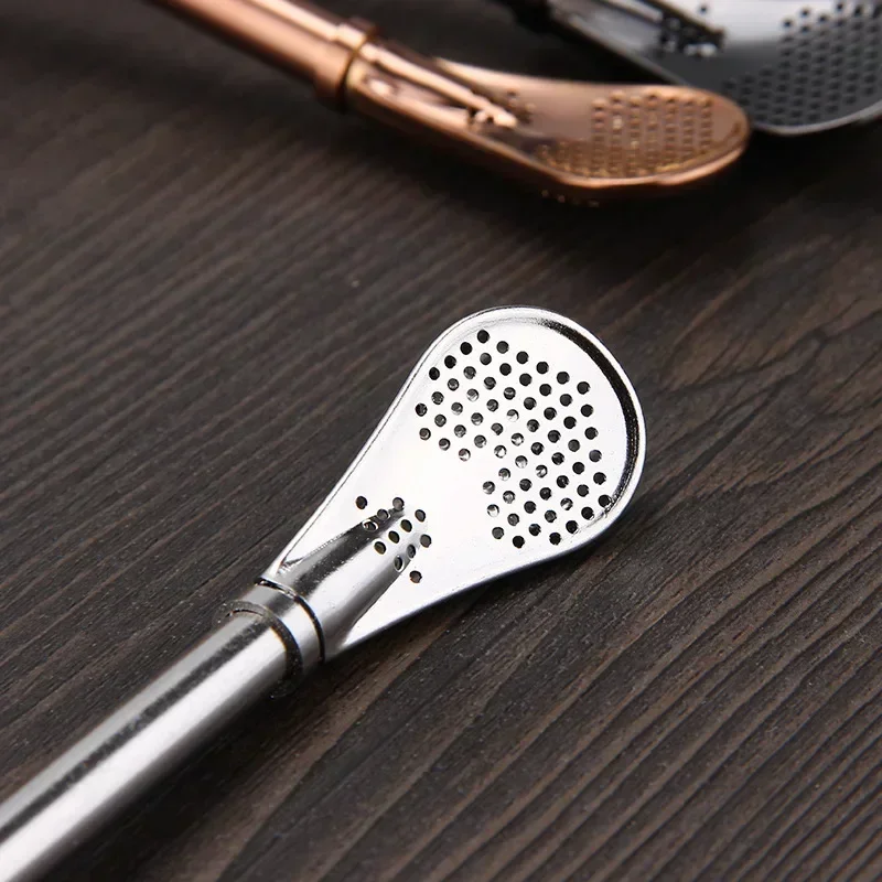 再利用可能なステンレス鋼のストロー,1つのブラシ,4つの部品 - Water Filter Straw のレビューと価格