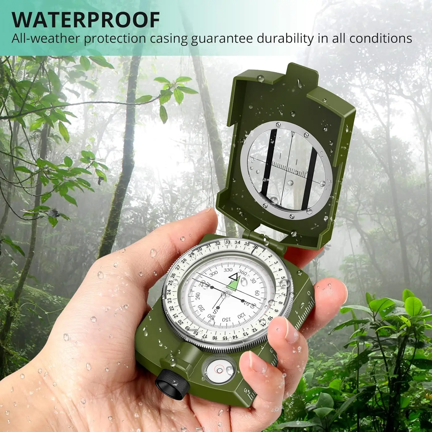 ハイキングやアウトドアアドベンチャー用の戦術的サバイバルコン - Outdoor Adventure Guide のレビューと価格