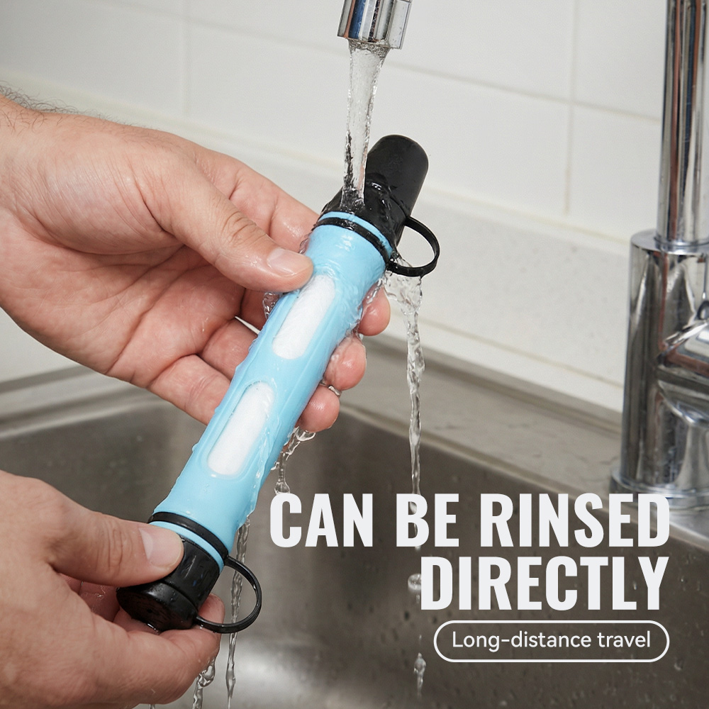 WRELS ポータブル浄水器ストロー サバイバルフィルター  - Water Filter Straw のレビューと価格