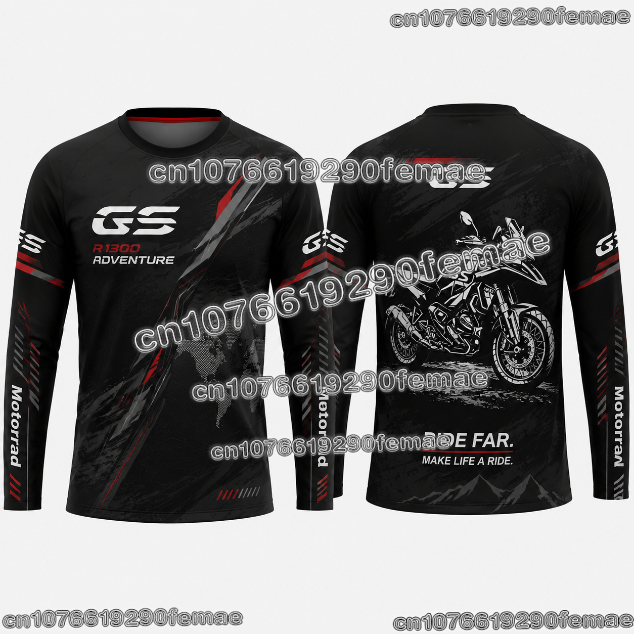 2027 R1300GS 長距離バイクツーリングTシャツ ア - Outdoor Adventure Clothing のレビューと価格