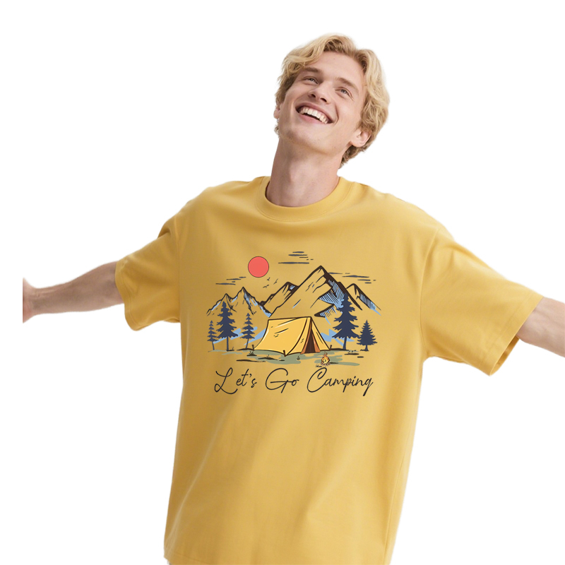 夏キャンプ用DTF衣類 ホットスタンピングDIY メンズ＆レ - Outdoor Adventure Clothing のレビューと価格