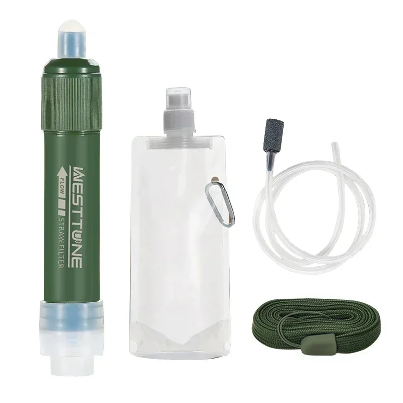 Westtune アウトドア ミニ キャンプ 浄水フィルター - Water Filter Straw のレビューと価格