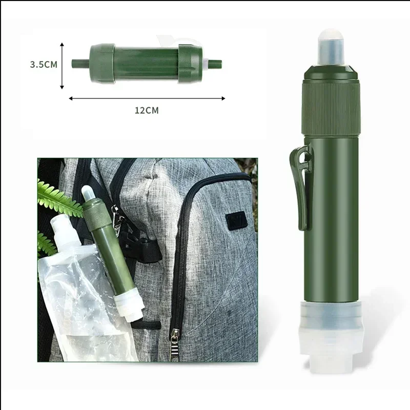 Westtune アウトドア ミニ キャンプ 浄水フィルター - Water Filter Straw のレビューと価格