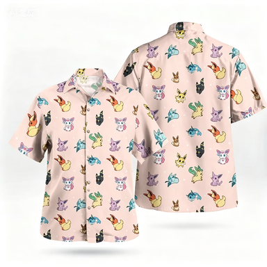 2026 夏バンダイミミッキュ紫柄アロハシャツ夏のファッショ - Outdoor Adventure Clothing のレビューと価格