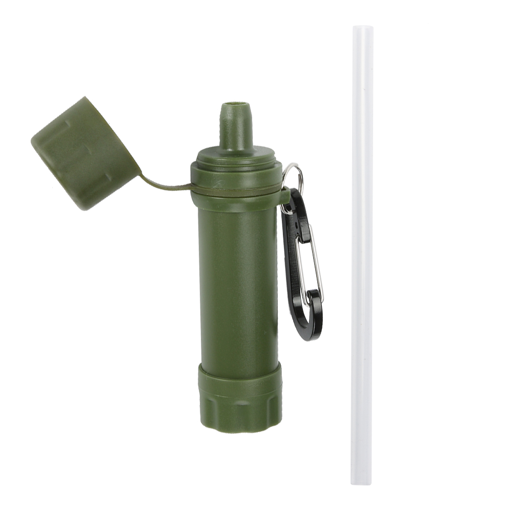 多機能飲料水ろ過ツール キャンプ ハイキング 浄水器 ストロ - Water Filter Straw のレビューと価格