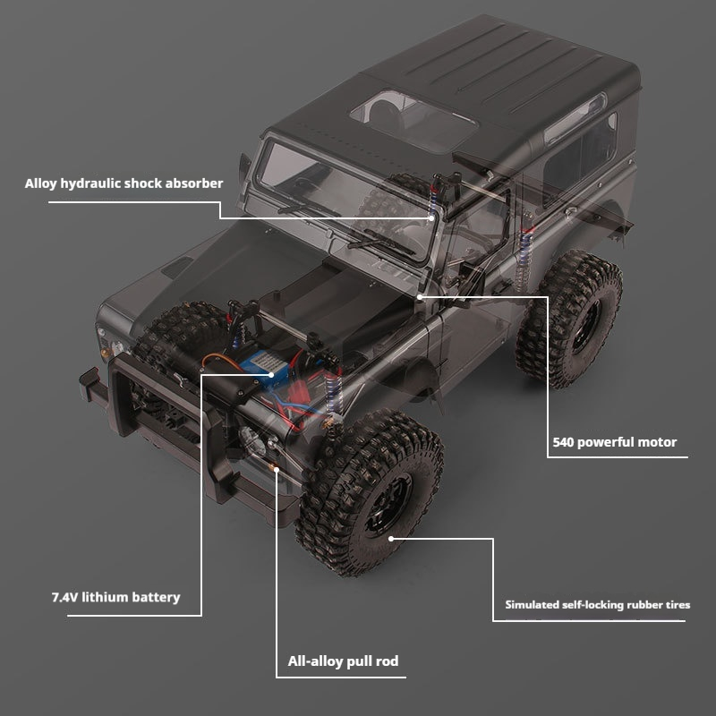 MN 1/10 MN999 RCクローラー 4WD オフロー - Outdoor Adventure Hobbies のレビューと価格