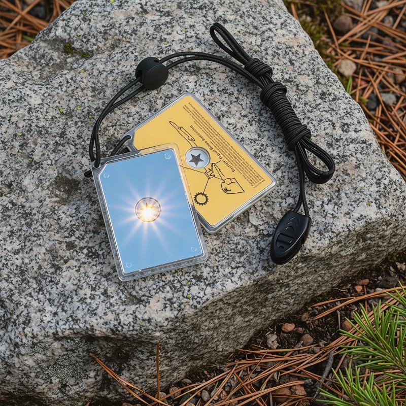 新しい屋外サバイバル信号ミラー緊急反射鏡ポータブル反射鏡キャ - Signal Mirror Rescue のレビューと価格