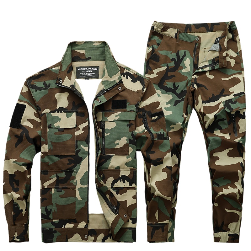 マルチポケットカモフラージュ衣類セット,作業服,アウトドア, - Outdoor Adventure Clothing のレビューと価格
