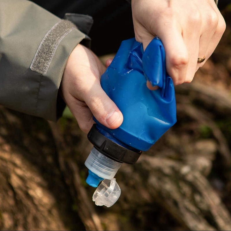 水フィルターボトル,ストロー,ソフト,折りたたみ,アウトドア - Water Filter Straw のレビューと価格