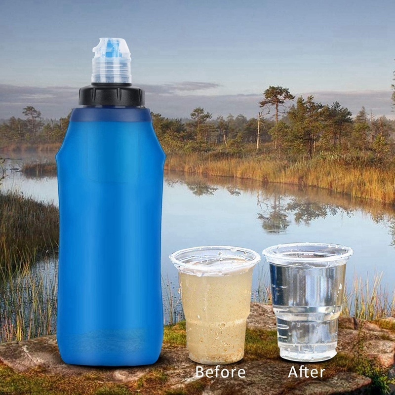 水フィルターボトル,ストロー,ソフト,折りたたみ,アウトドア - Water Filter Straw のレビューと価格